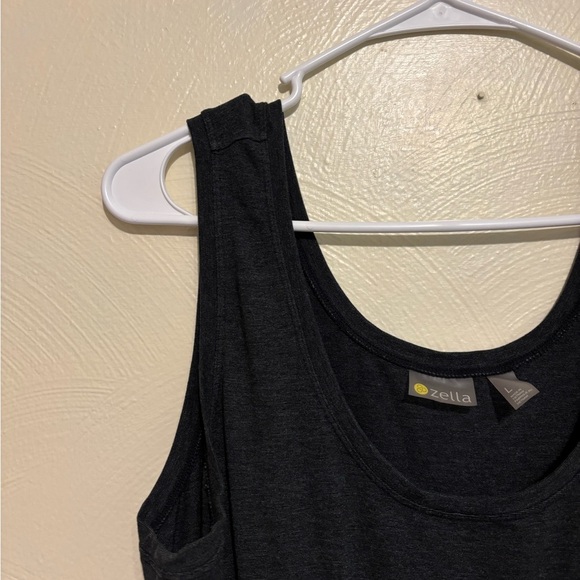 Zella Charcoal Sleeveless Romper - Picture 5 of 7